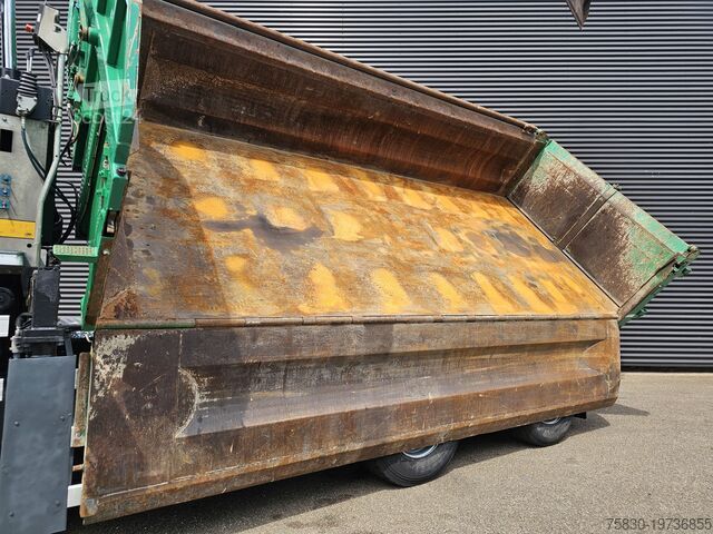 Kipper met kraan Tatra 6X6 / T158/II  / 2 SIDE TIPPER - HMF Z CRANE