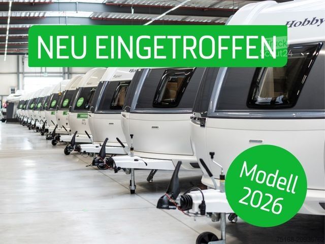 Husvagn HOBBY Prestige 720 WQC Modell 2026