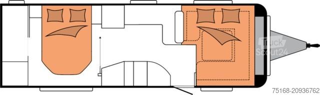 Husvagn HOBBY Prestige 720 WQC Modell 2026