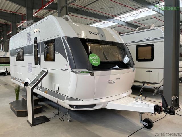 Lakókocsi HOBBY Excellent 540 WFU Modell 2025 / 2000 Kg Achse