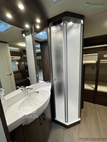 Karavāna HOBBY Prestige 720 KWFU Modell 2025 / 2500 Kg Achse