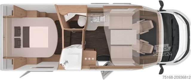 Camping-car semi-intégré KNAUS L!VE WAVE 700 LX