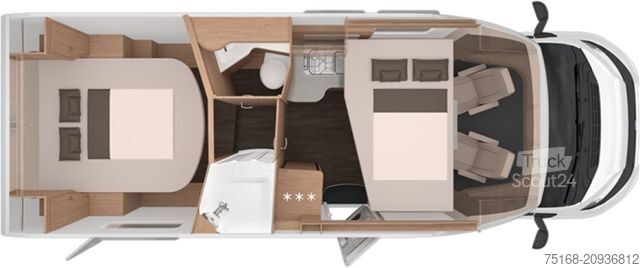 Camping-car semi-intégré KNAUS L!VE WAVE 700 LX