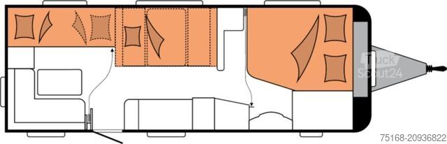 Lakókocsi HOBBY Excellent Edition 650 KMFe Modell 2026