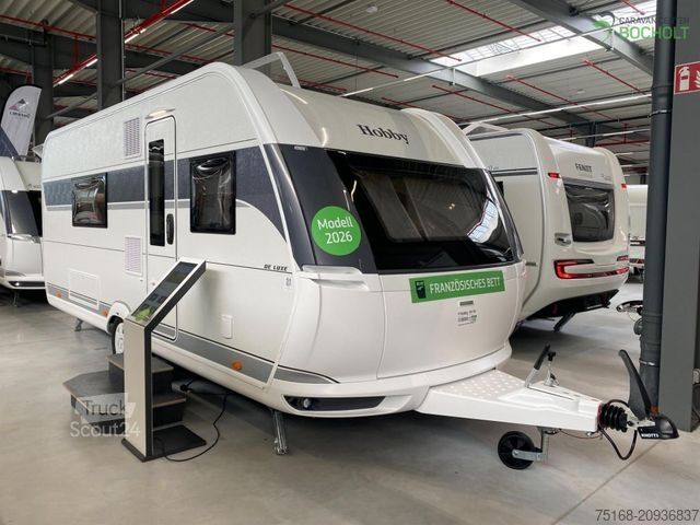 Wohnwagen HOBBY De Luxe 495 WFB Modell 2026