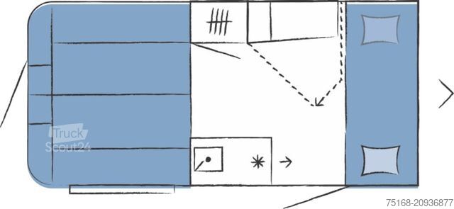 Husvagn HOBBY Beachy 420+ Modell 2026