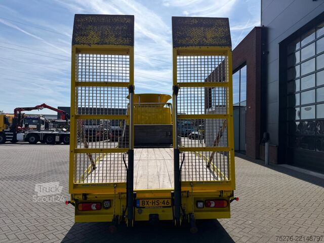 Furgão transportador de automóveis DAF LF 45 Machinetransporter Hydraulic ramps 48.000 km