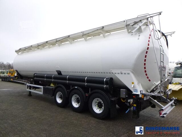 Réservoir Feldbinder Powder tank alu 63 m3 (tipping)