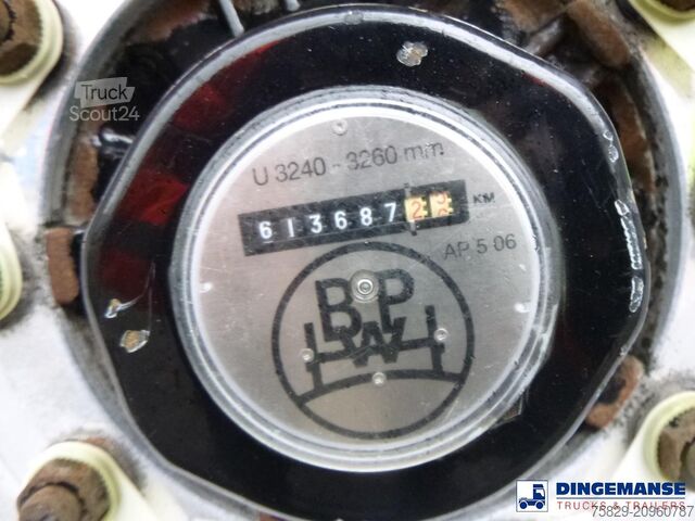 Réservoir Feldbinder Powder tank alu 63 m3 (tipping)