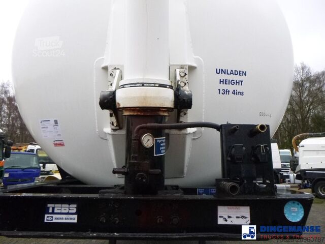 Réservoir Feldbinder Powder tank alu 63 m3 (tipping)