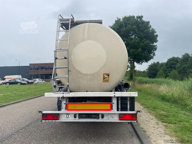 Réservoir Feldbinder TSA 31.3-3 Chemie ADR FL-AT / 31.000 L / 3 Kamm...