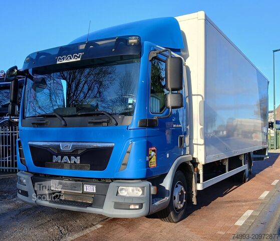 Anhænger + læssebagklap MAN TGL 12180 