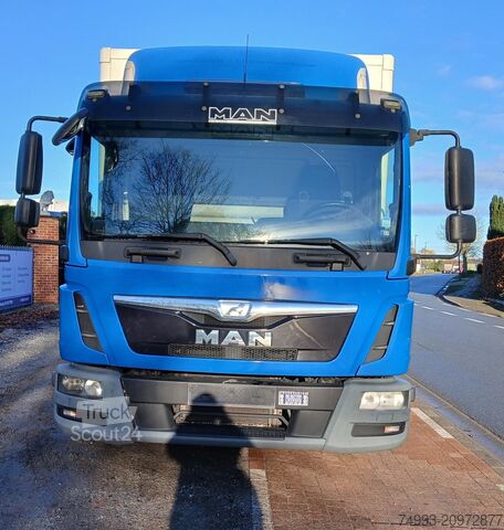 Anhænger + læssebagklap MAN TGL 12180 