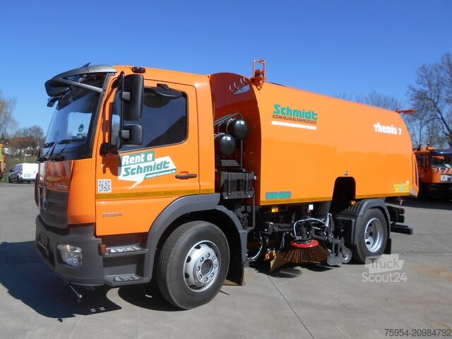 Balayeuse de voirie Mercedes-Benz Atego 1324 LKO 4x2 / Themis SHY7BD