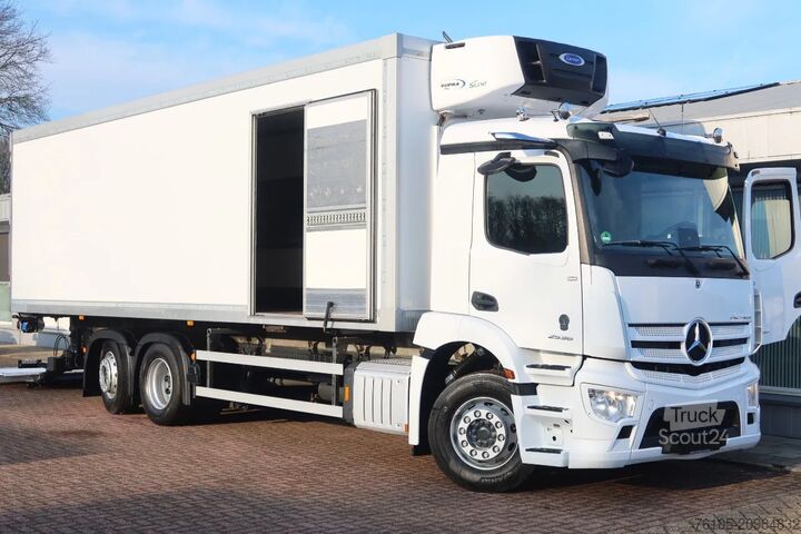 Gekoeld/bevroren transport Mercedes-Benz Actros 2536 LL Koel/Vries Carrier Supra 750 Die...