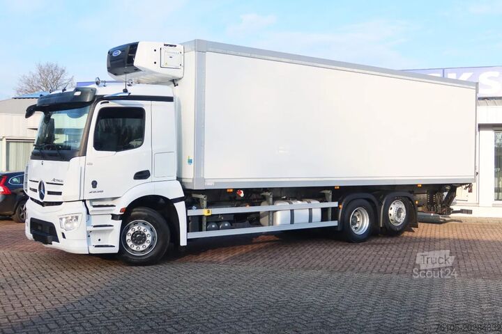 Gekoeld/bevroren transport Mercedes-Benz Actros 2536 LL Koel/Vries Carrier Supra 750 Die...