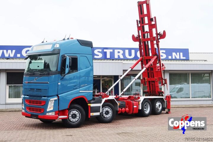 Skraldevogn Volvo FH 460 Hooklift 8x2 Velsycon Combilift Silostel...