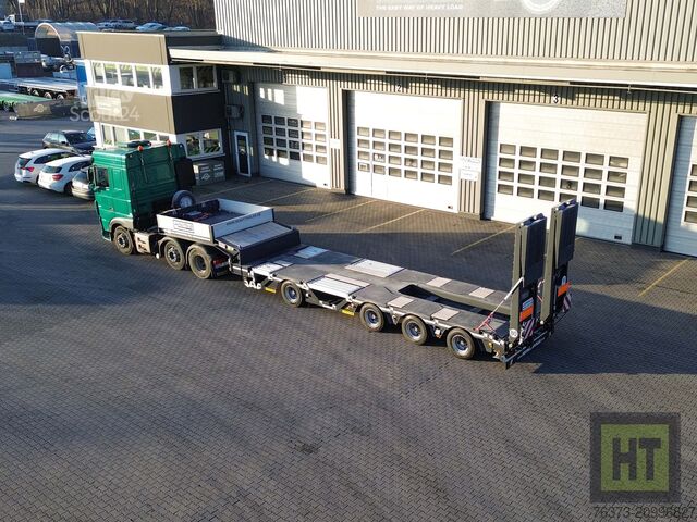 Dieplader oplegger Faymonville 4-1+3-A-Tele-Semi-Radmul.-Rampen-Gummibe