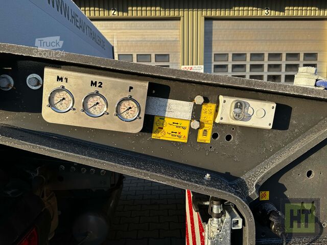 Dieplader oplegger Faymonville 4-1+3-A-Tele-Semi-Radmul.-Rampen-Gummibe