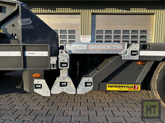 Dieplader oplegger Faymonville 4-1+3-A-Tele-Semi-Radmul.-Rampen-Gummibe
