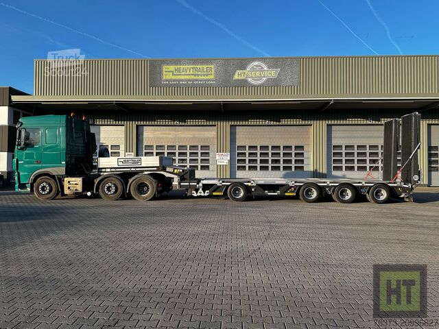 Dieplader oplegger Faymonville 4-1+3-A-Tele-Semi-Radmul.-Rampen-Gummibe