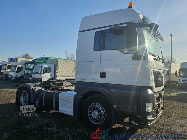 Tracteur routier standard MAN TGX 18.460 Zement Silokompressor + Kipphydraulik