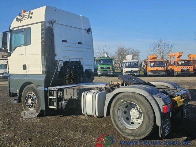 Tracteur routier standard MAN TGX 18.460 Zement Silokompressor + Kipphydraulik
