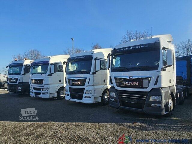 Tracteur routier standard MAN TGX 18.460 Zement Silokompressor + Kipphydraulik