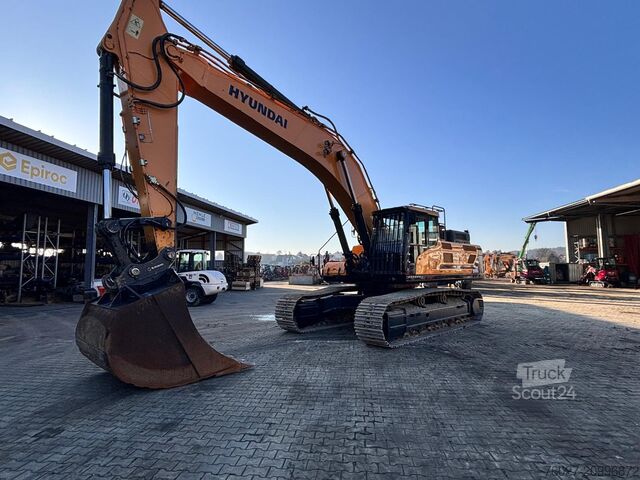 Excavatrice à chaînes Hyundai HX480