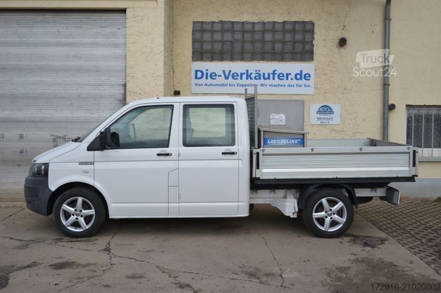 Fourgon pick-up VOLKSWAGEN T5 T6 Doka Pritsche Klima Pritschenbox Alu 1. Hd