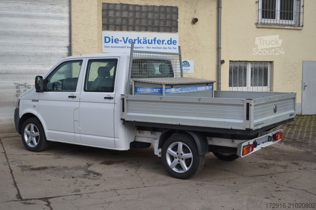Fourgon pick-up VOLKSWAGEN T5 T6 Doka Pritsche Klima Pritschenbox Alu 1. Hd