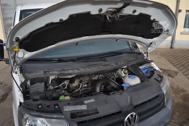 Fourgon pick-up VOLKSWAGEN T5 T6 Doka Pritsche Klima Pritschenbox Alu 1. Hd