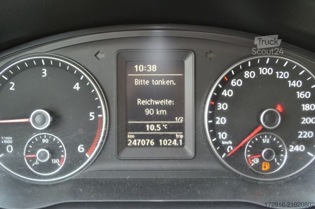 Fourgon pick-up VOLKSWAGEN T5 T6 Doka Pritsche Klima Pritschenbox Alu 1. Hd