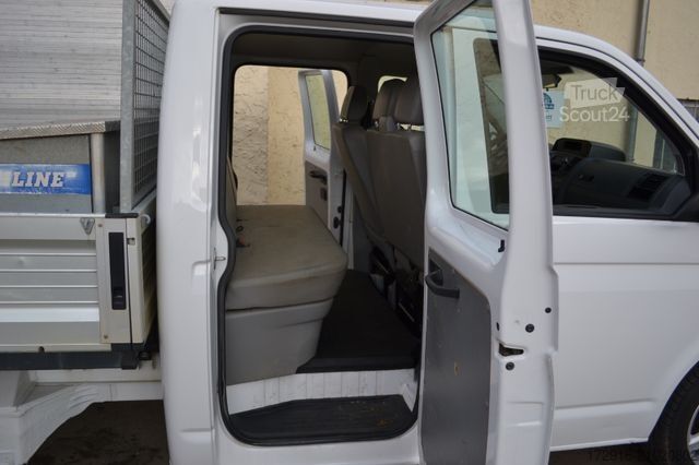 Fourgon pick-up VOLKSWAGEN T5 T6 Doka Pritsche Klima Pritschenbox Alu 1. Hd