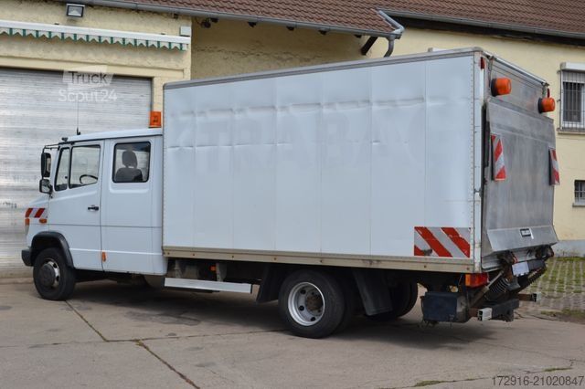 Фургон-бокс MERCEDES-BENZ Vario 816 DOKA Koffer LBW Dieseltank Tankstelle