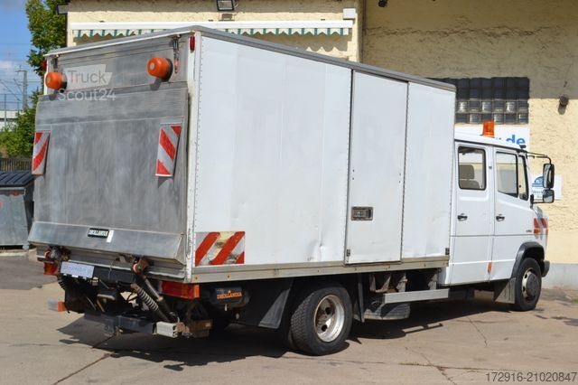 Фургон-бокс MERCEDES-BENZ Vario 816 DOKA Koffer LBW Dieseltank Tankstelle