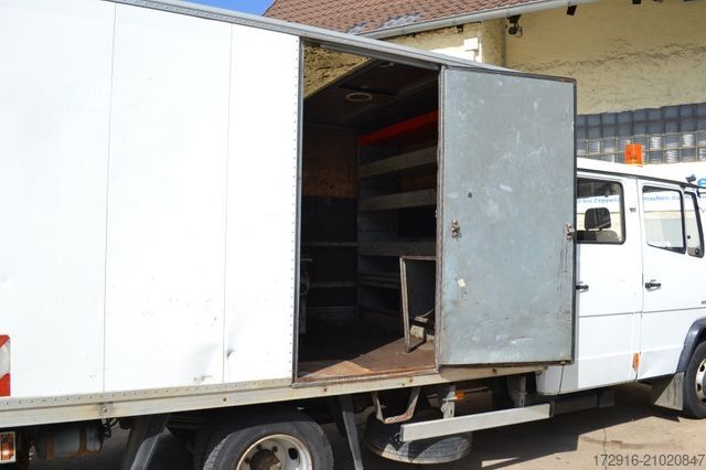 Фургон-бокс MERCEDES-BENZ Vario 816 DOKA Koffer LBW Dieseltank Tankstelle