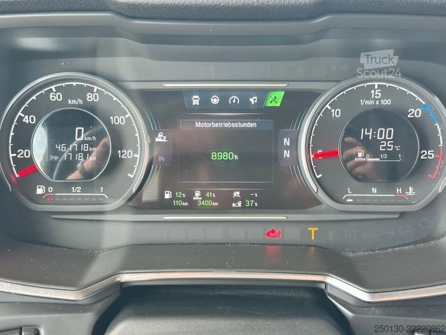 Sığır taşıma kamyonu SCANIA P410 4x2LL HFR 1.Stock Viehzug/NAVI/KLIMA/ALU