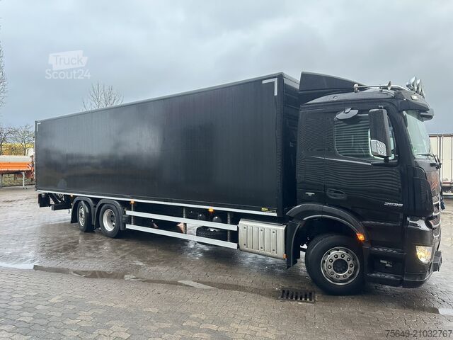 Camión caja Mercedes-Benz Antos 2536 L 6x2 Antos 2536 L 6x2, Lenk-/Liftachse, MBB LBW