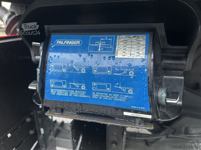 Camión caja Mercedes-Benz Antos 2536 L 6x2 Antos 2536 L 6x2, Lenk-/Liftachse, MBB LBW