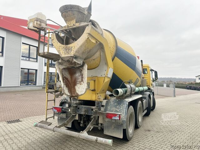 Centrale à béton mobile MAN TGS 32.420 8x4 BB TGS 32.420 8x4 BB, Betonmischer Stetter ca. 9m³