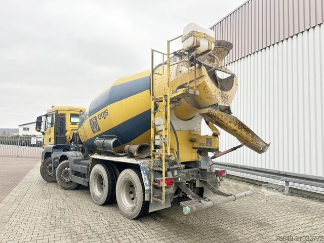 Centrale à béton mobile MAN TGS 32.420 8x4 BB TGS 32.420 8x4 BB, Betonmischer Stetter ca. 9m³