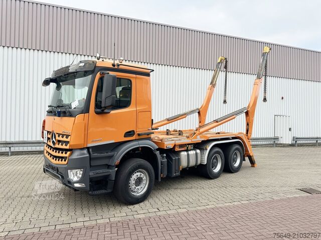 Camion benne Mercedes-Benz Arocs 3353 K 6x4 Arocs 3353 K 6x4, Grounder, Retarder, Tele-Absetzer, Funk