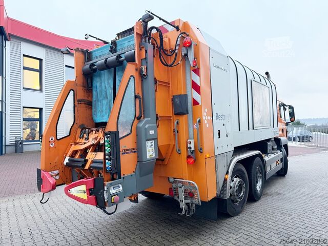 Camion à ordures MAN TGS 26.320 6x2-4 BL TGS 26.320 6x2-4 BL, Intarder, Lenkachse, FAUN Rotopress 519L