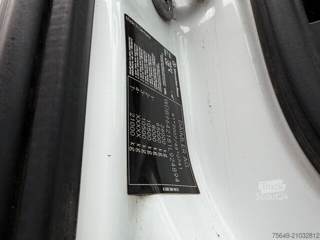 Lastbilchassi Mercedes-Benz Arocs 3351 AK 6x6 Arocs 3351 AK 6x6, Grounder