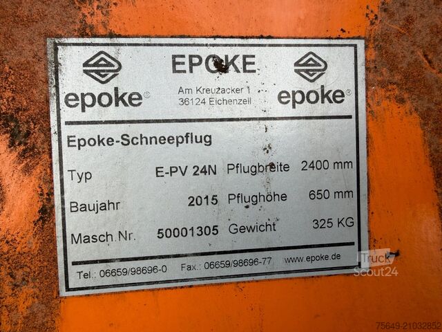 Speciale doeleinden vrachtwagen E-PV 24N Schneeschild E-PV 24N Schneeschild