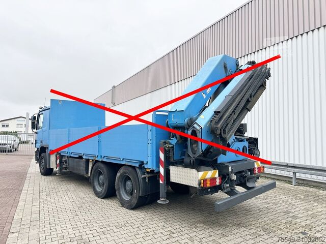 Lastbilchassi Mercedes-Benz Actros 2741 L 6x4 Actros 2741 L 6x4