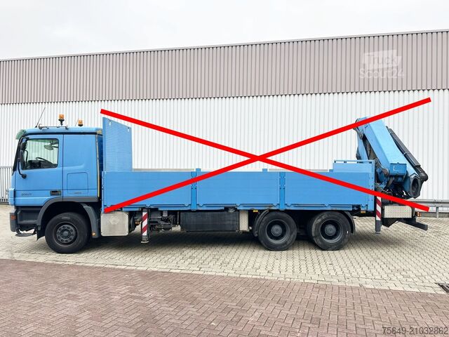 Lastbilchassi Mercedes-Benz Actros 2741 L 6x4 Actros 2741 L 6x4