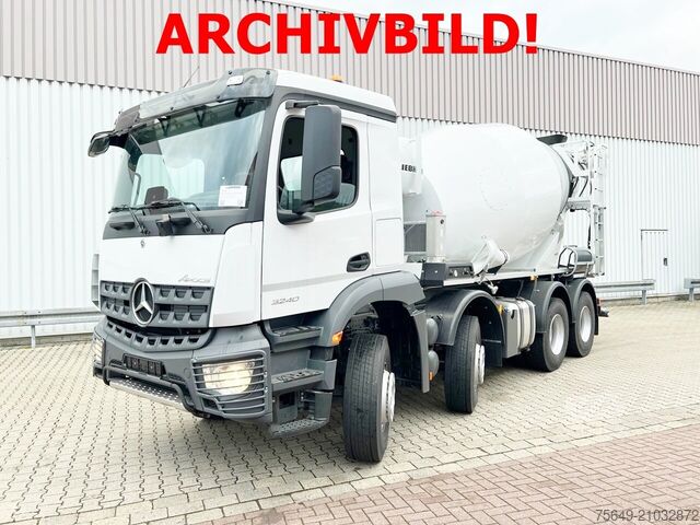 Haakarm vrachtwagen Mercedes-Benz Arocs 3240 8x4 Arocs 3240 8x4, Abroller VDL SK-25-5700 Schub-Knick, Wechselsystem