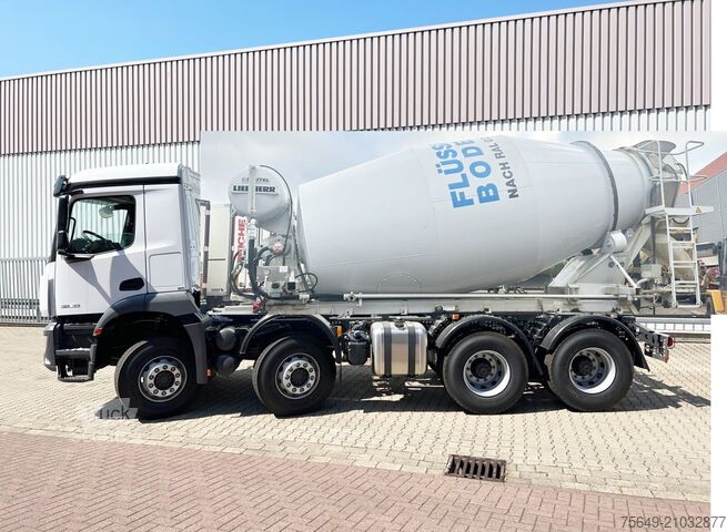 Mobiele betoncentrale Mercedes-Benz Arocs 3240 8x4 Arocs 3240 8x4,Betonmischer Liebherr HTM 904F 9m³ , Wechselsystem